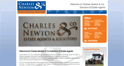Desktop Screenshot of charlesnewton.co.uk
