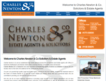 Tablet Screenshot of charlesnewton.co.uk